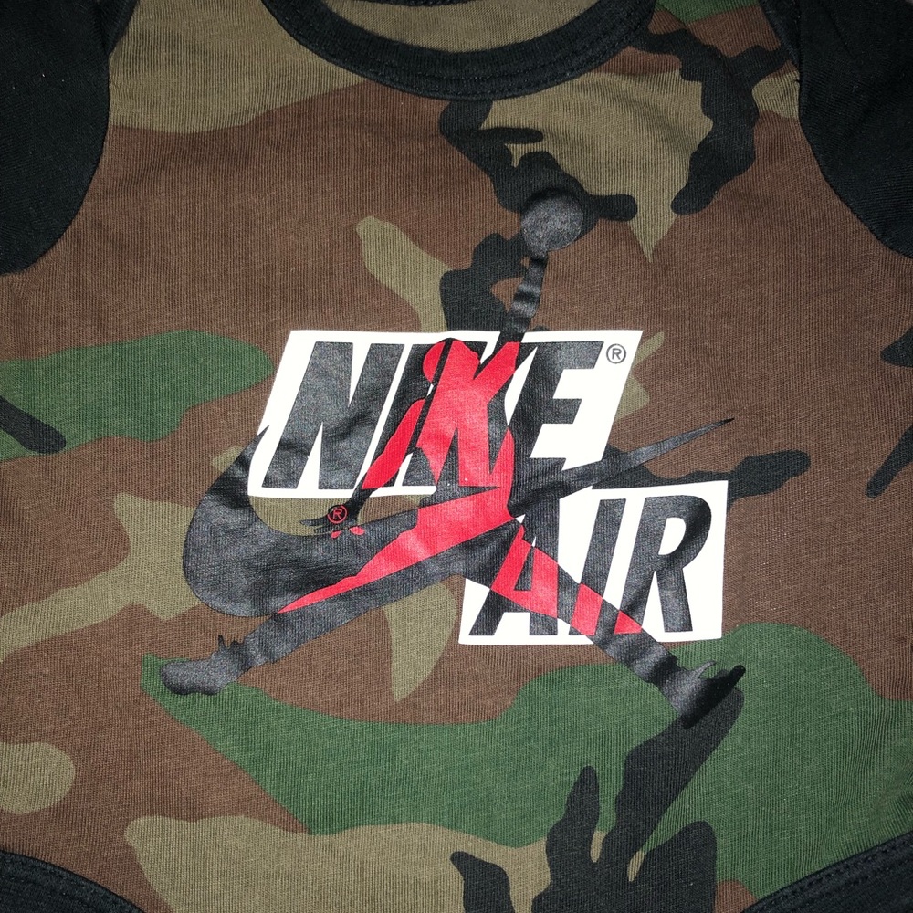 Jordan/Nike onesie